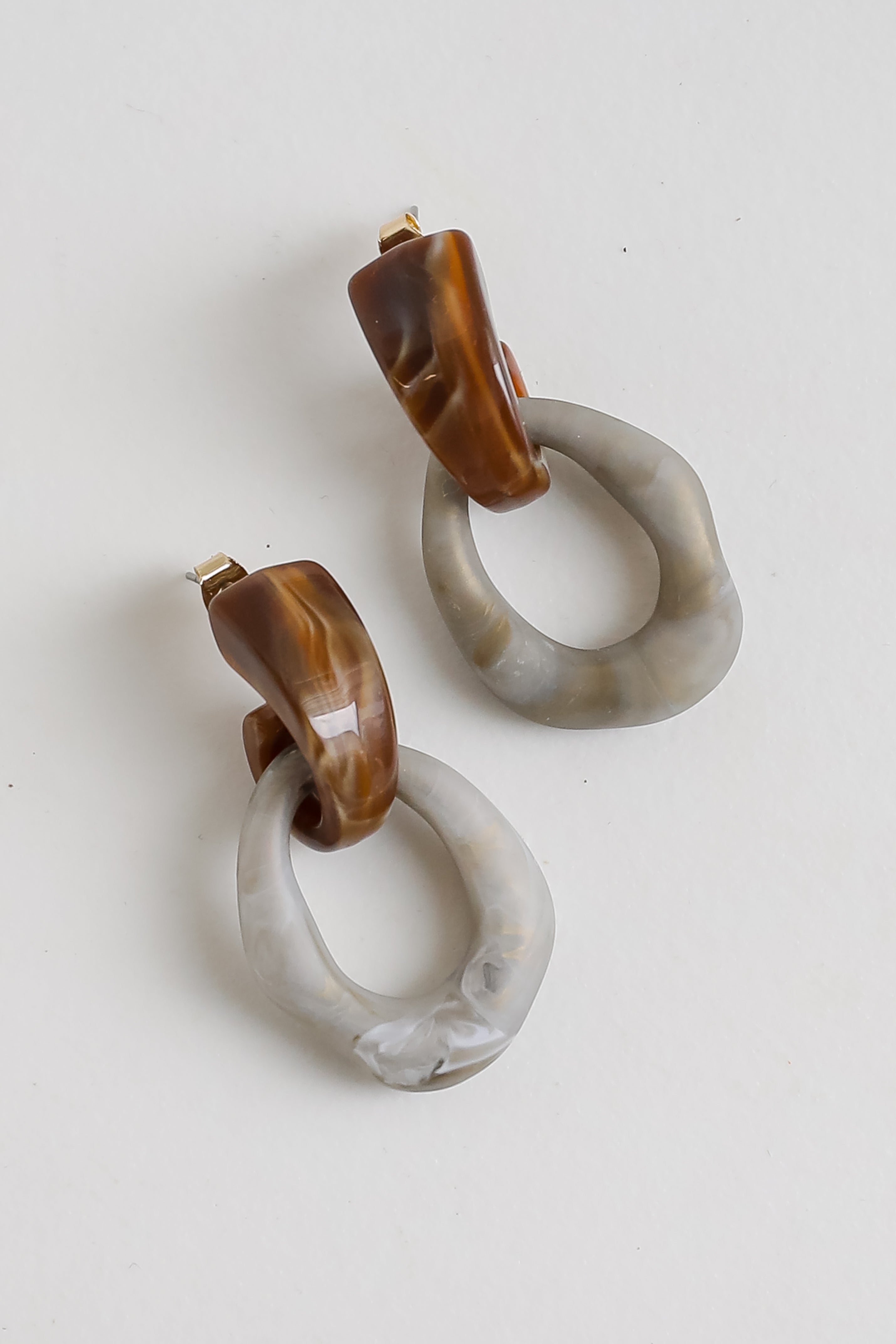 FINAL SALE - Audrey Acrylic Drop Earrings