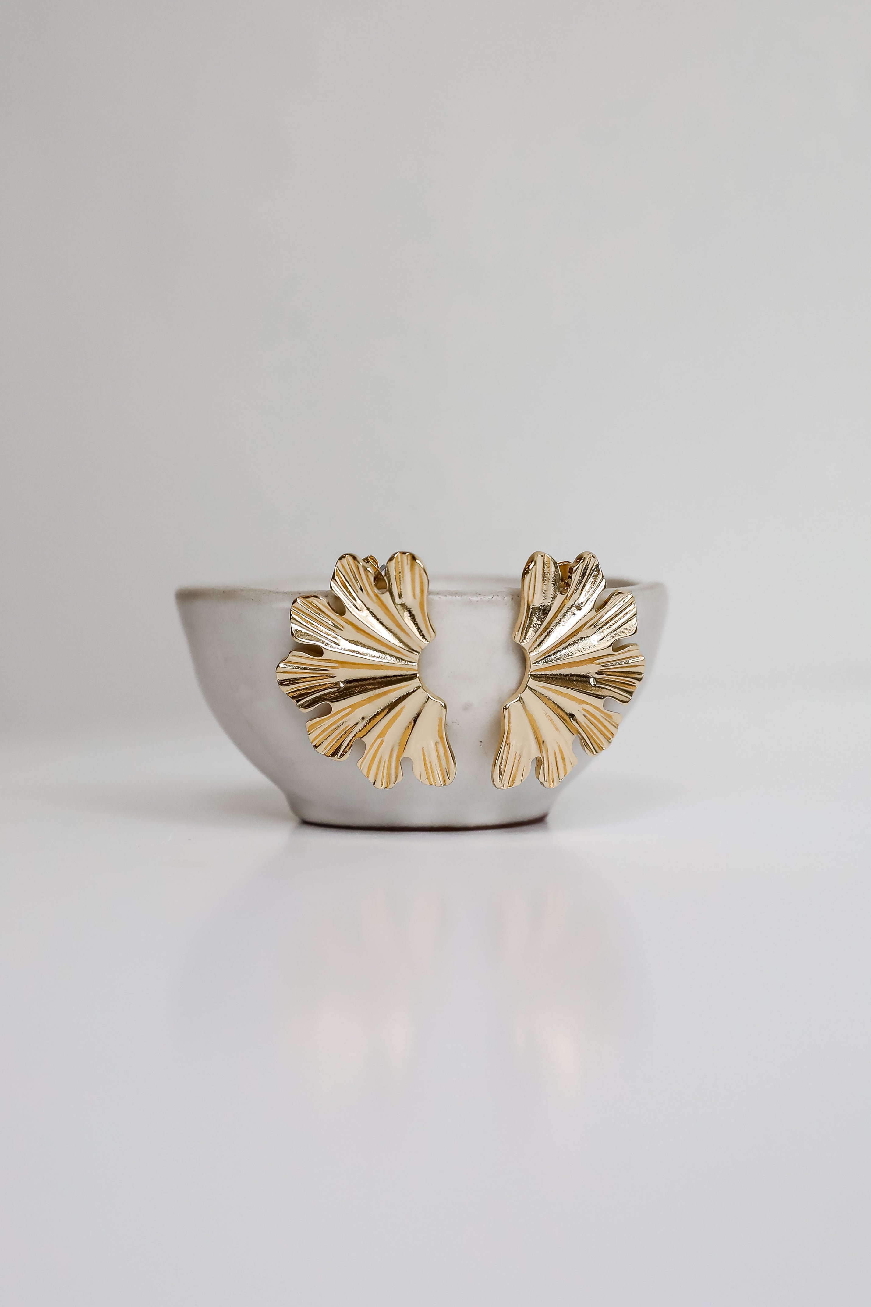 Delaney Gold Statement Earrings