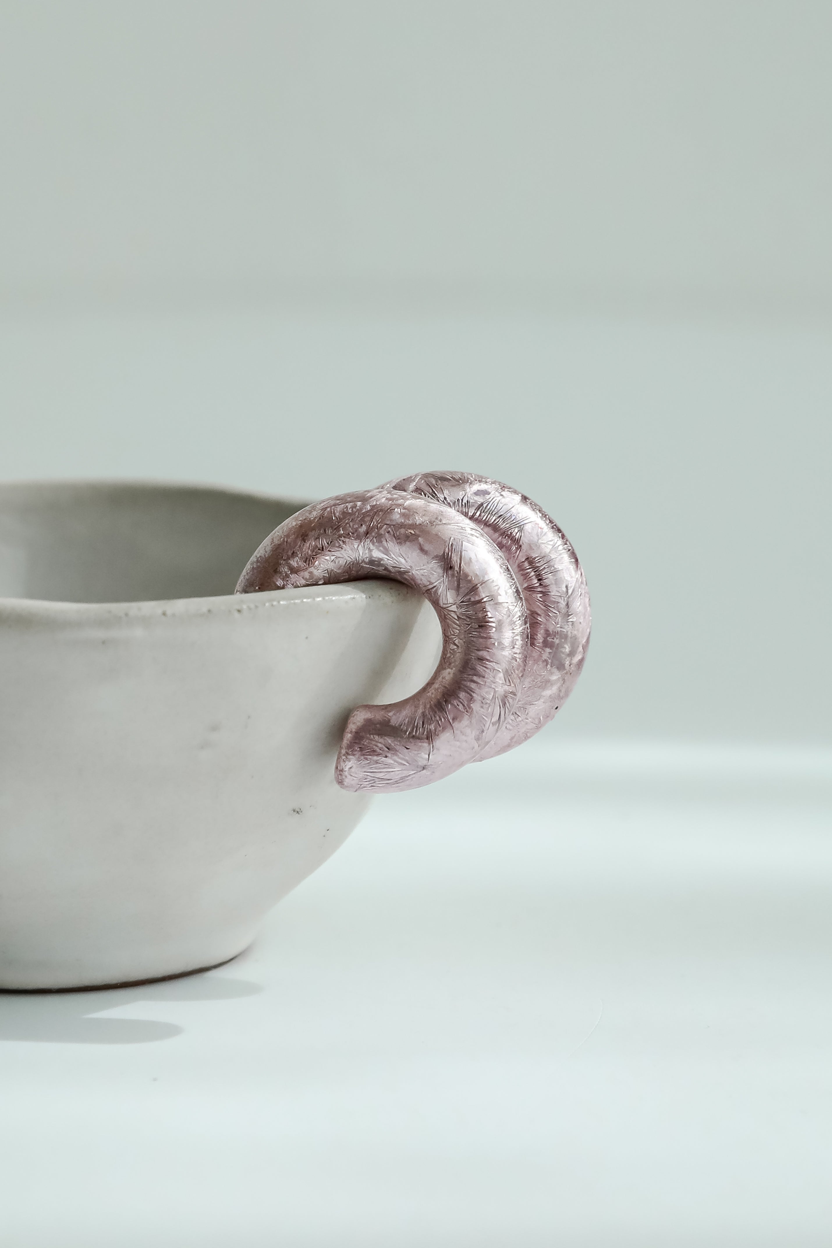 FINAL SALE - Alexa Metallic Hoop Earrings