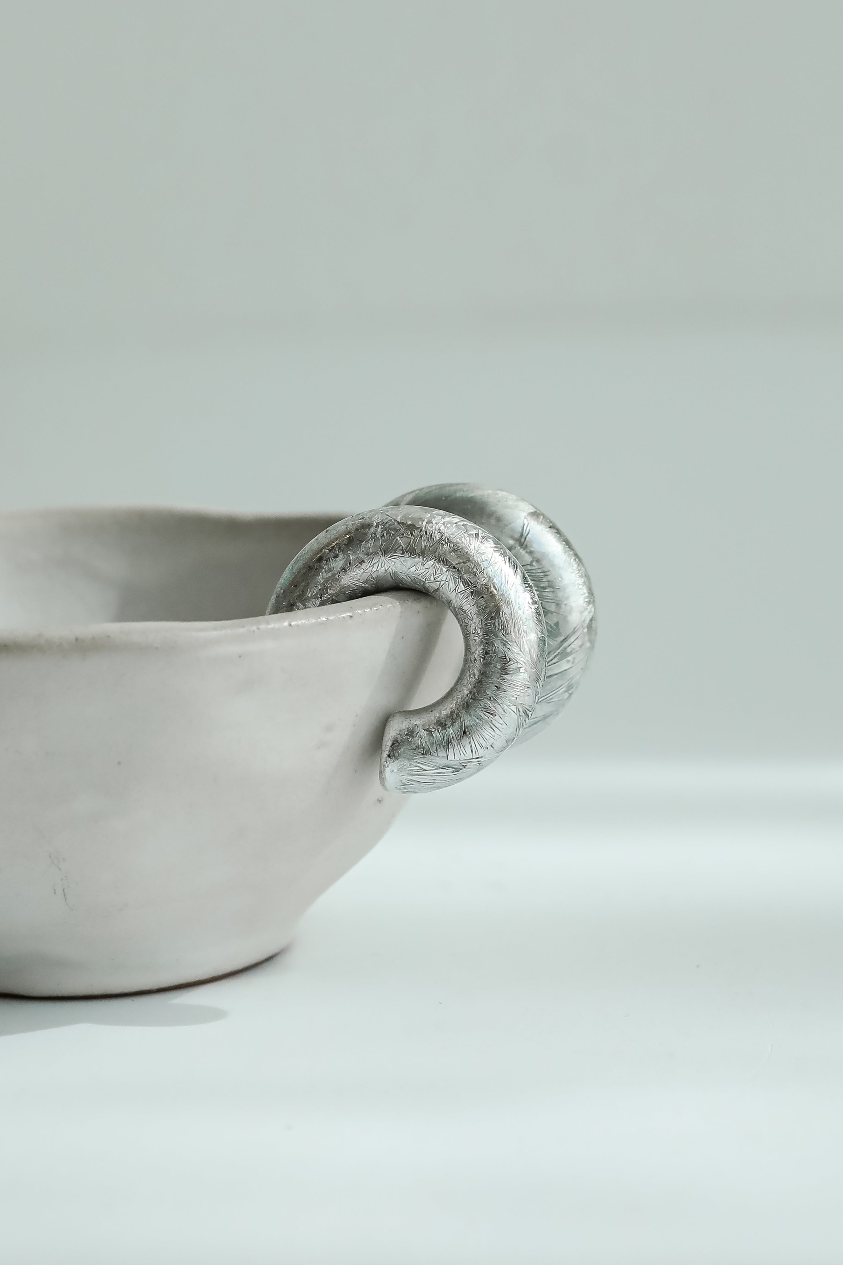 FINAL SALE - Alexa Metallic Hoop Earrings