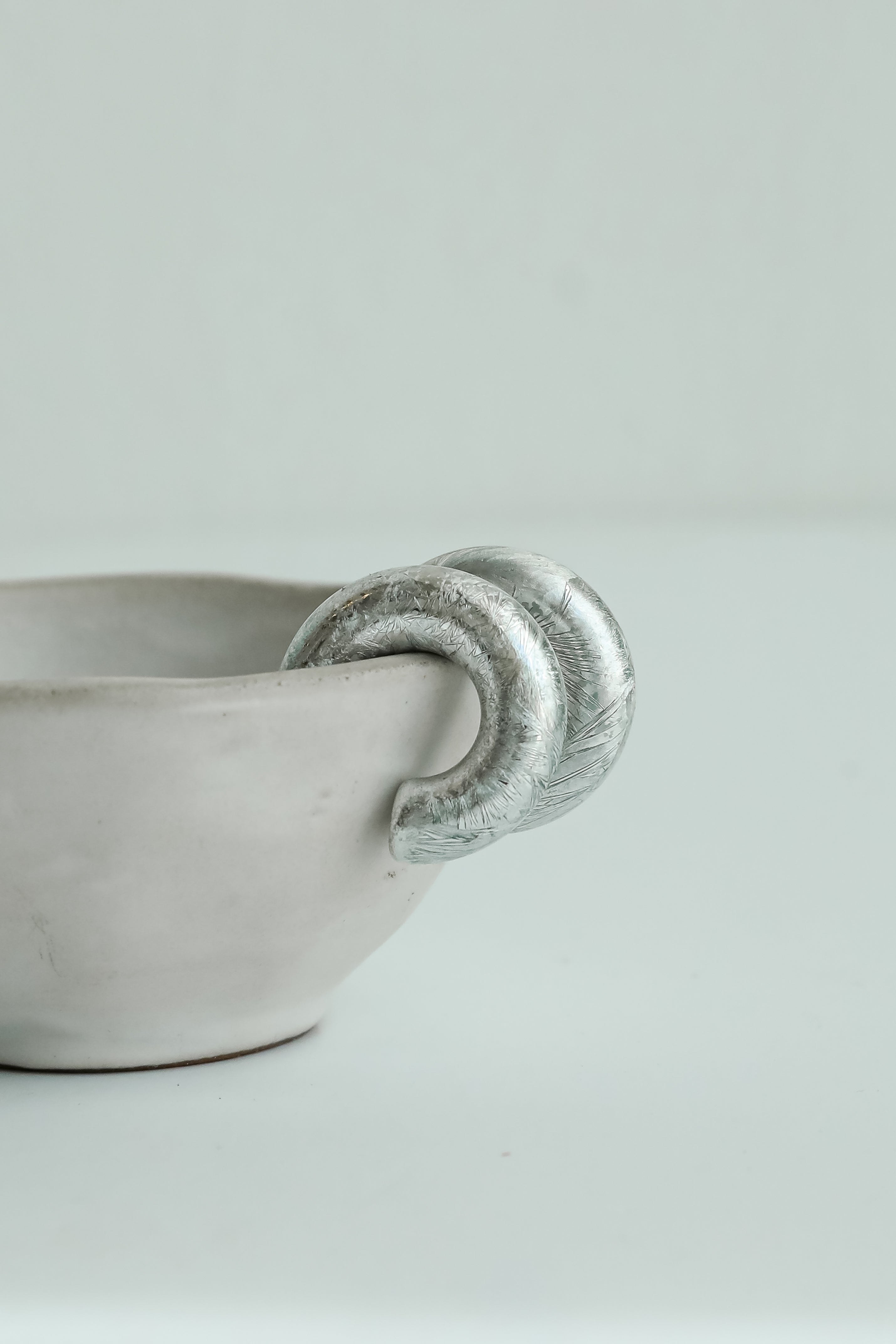 Alexa Metallic Hoop Earrings