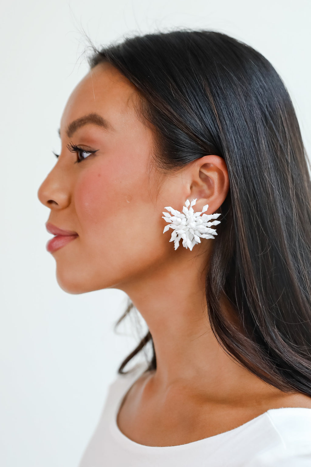 FINAL SALE - Hayley Beaded Statement Earrings