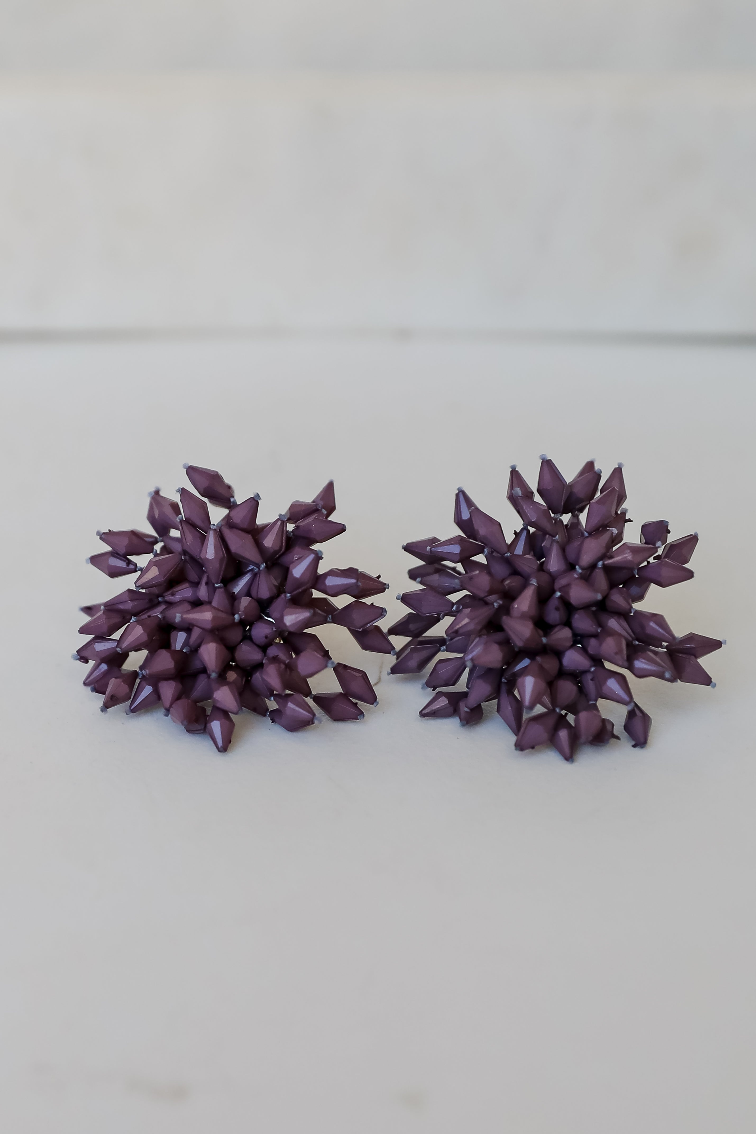 FINAL SALE - Hayley Beaded Statement Earrings