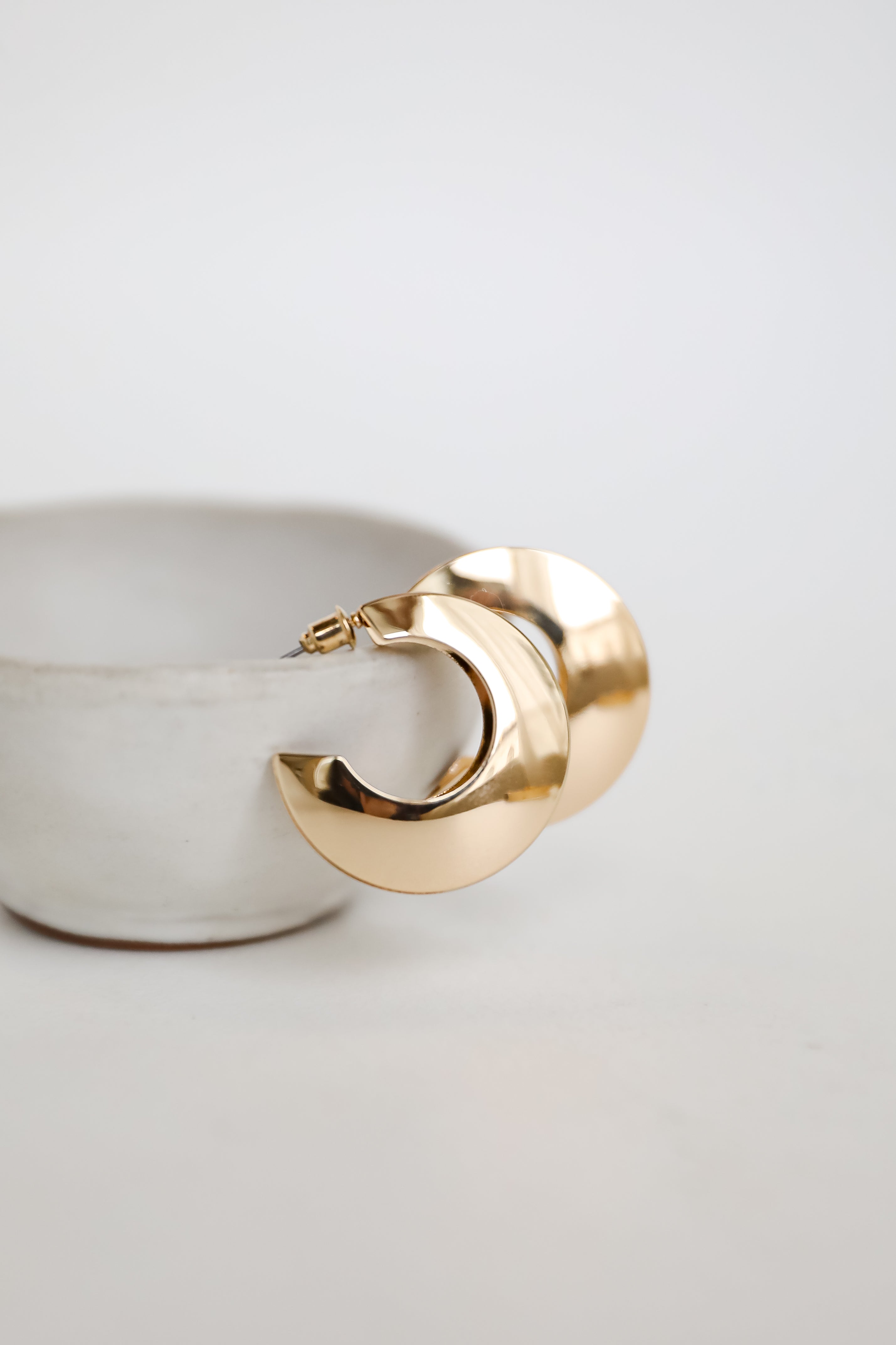 Sadie Gold Hoop Earrings