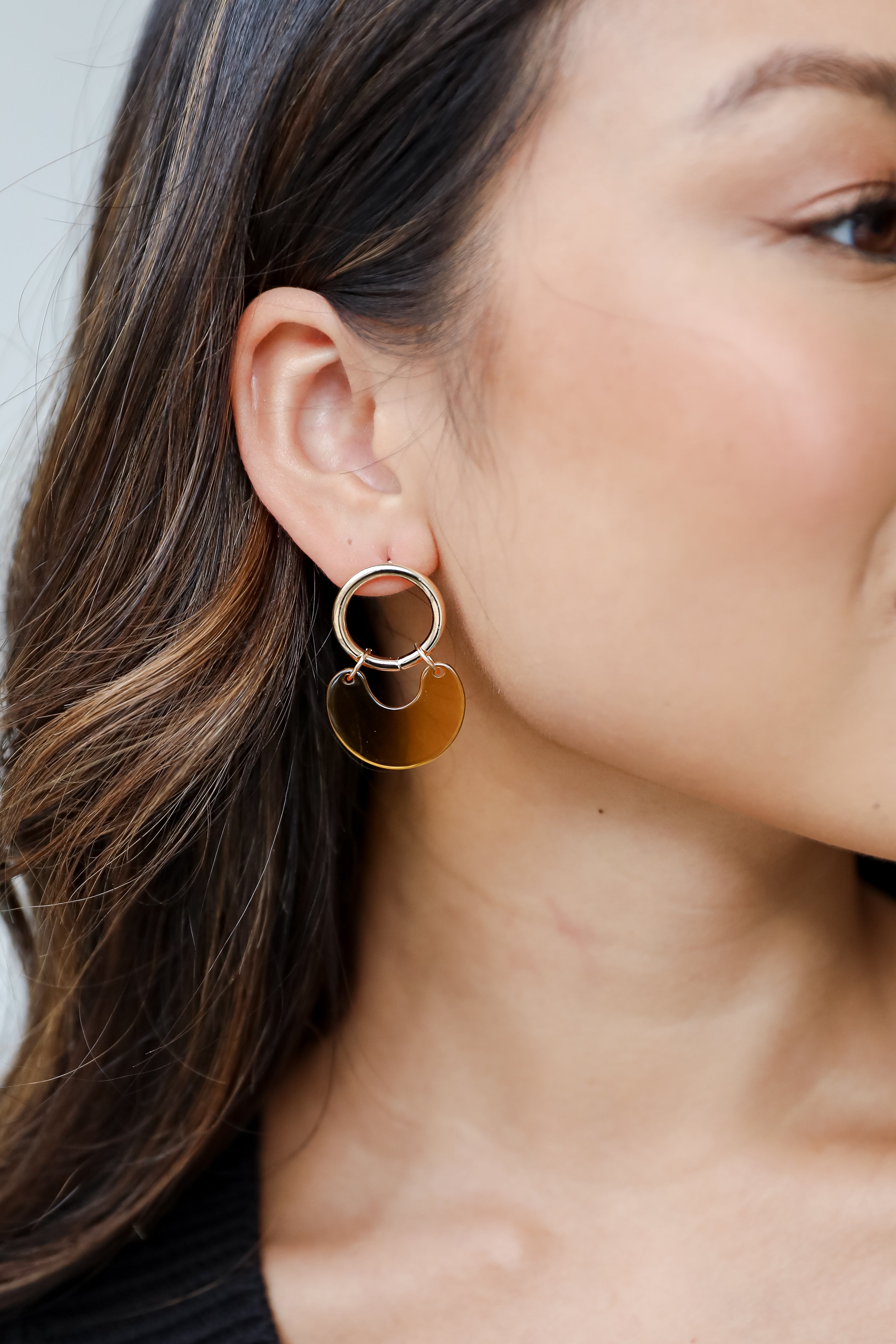 FINAL SALE - Gracie Acrylic Drop Earrings