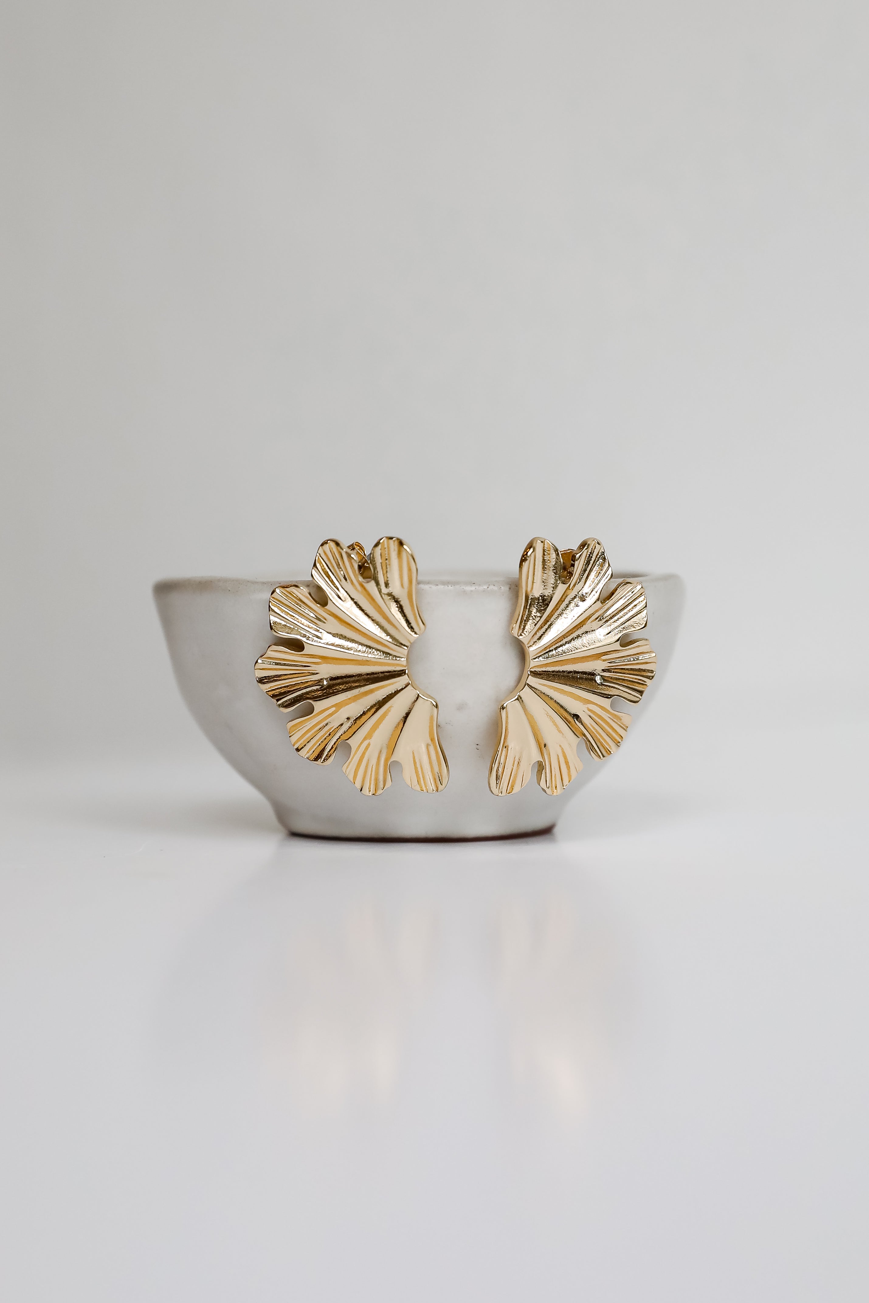 Delaney Gold Statement Earrings