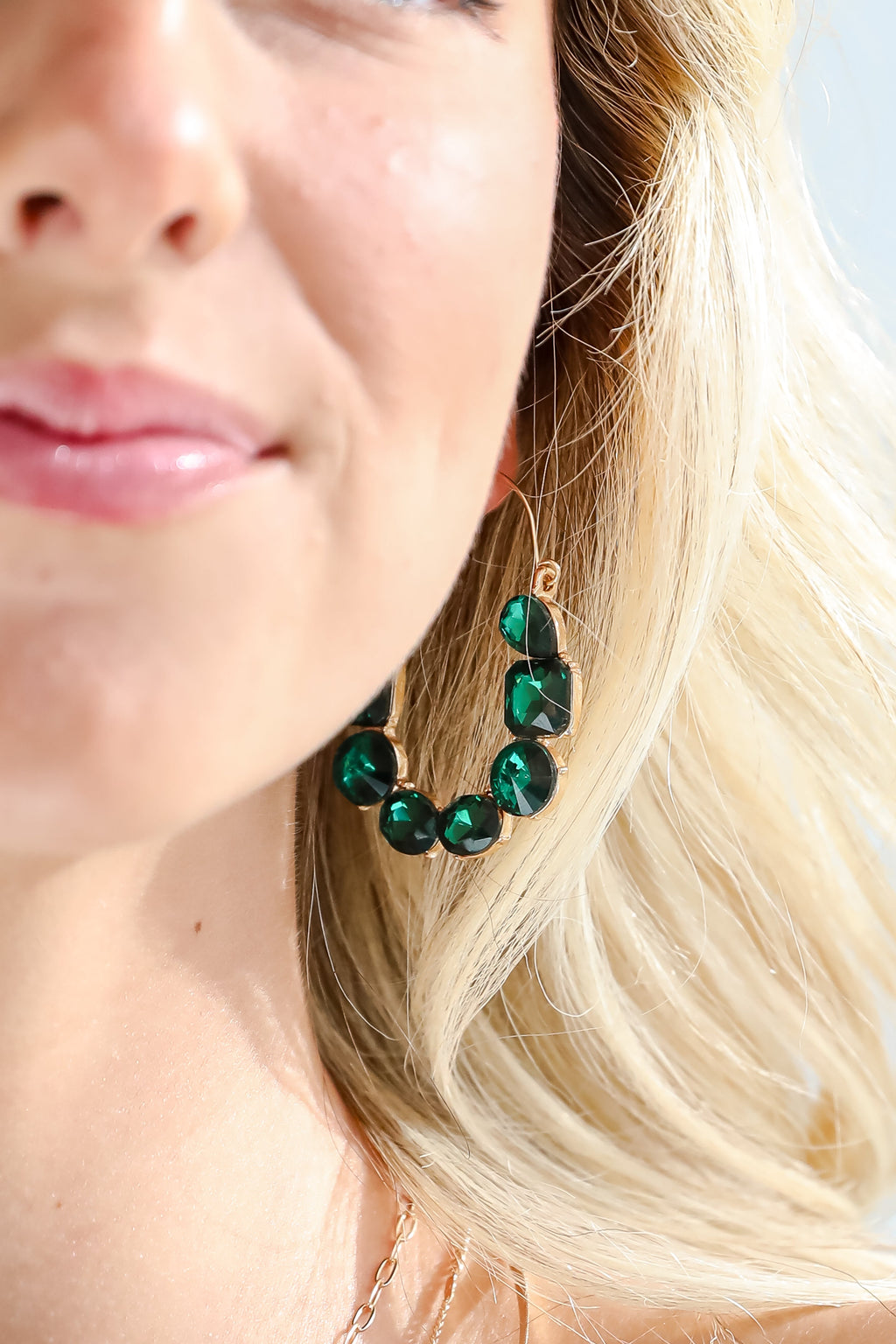 FINAL SALE - Brittany Gemstone Statement Earrings