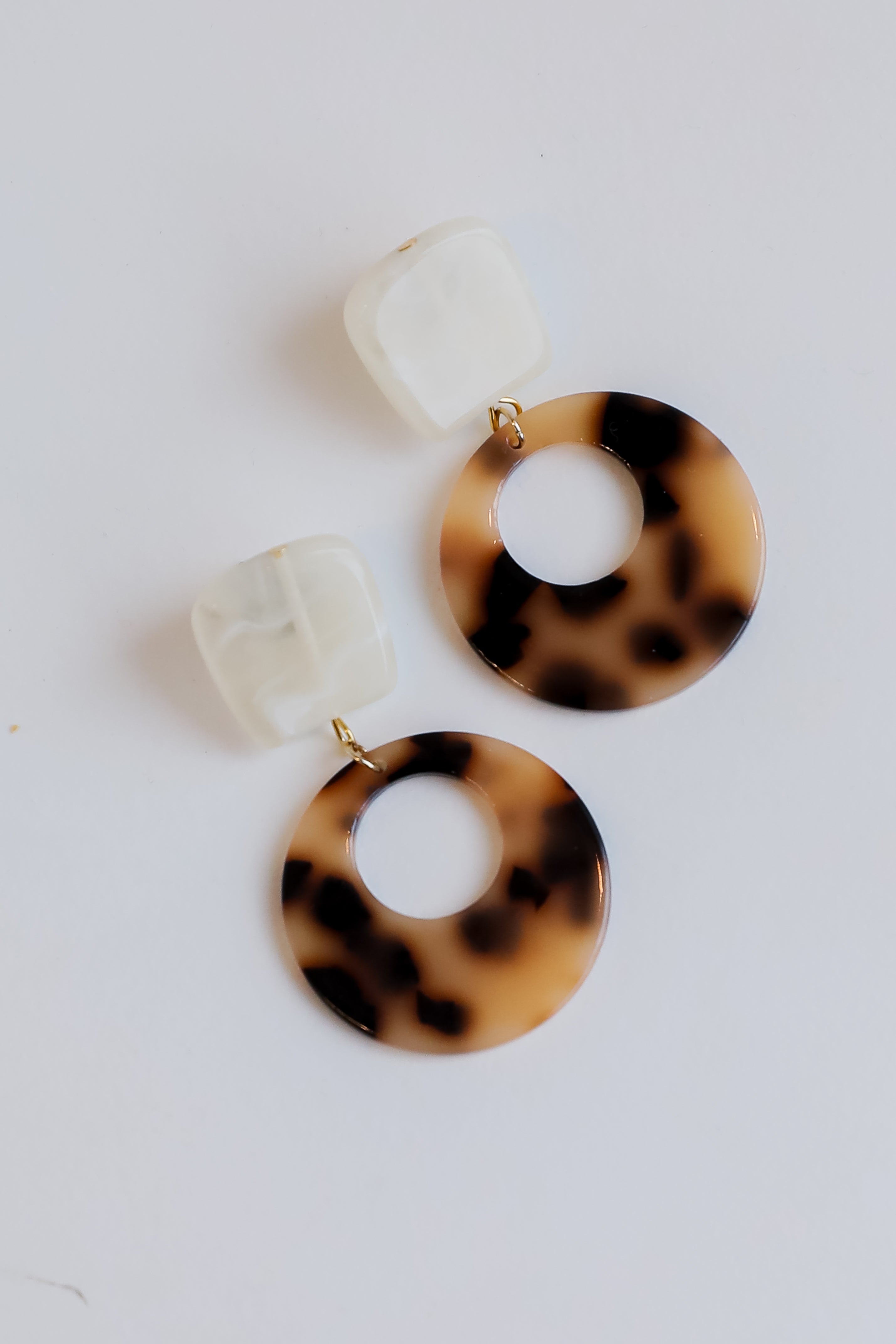 FINAL SALE - Laura Acrylic Drop Earrings