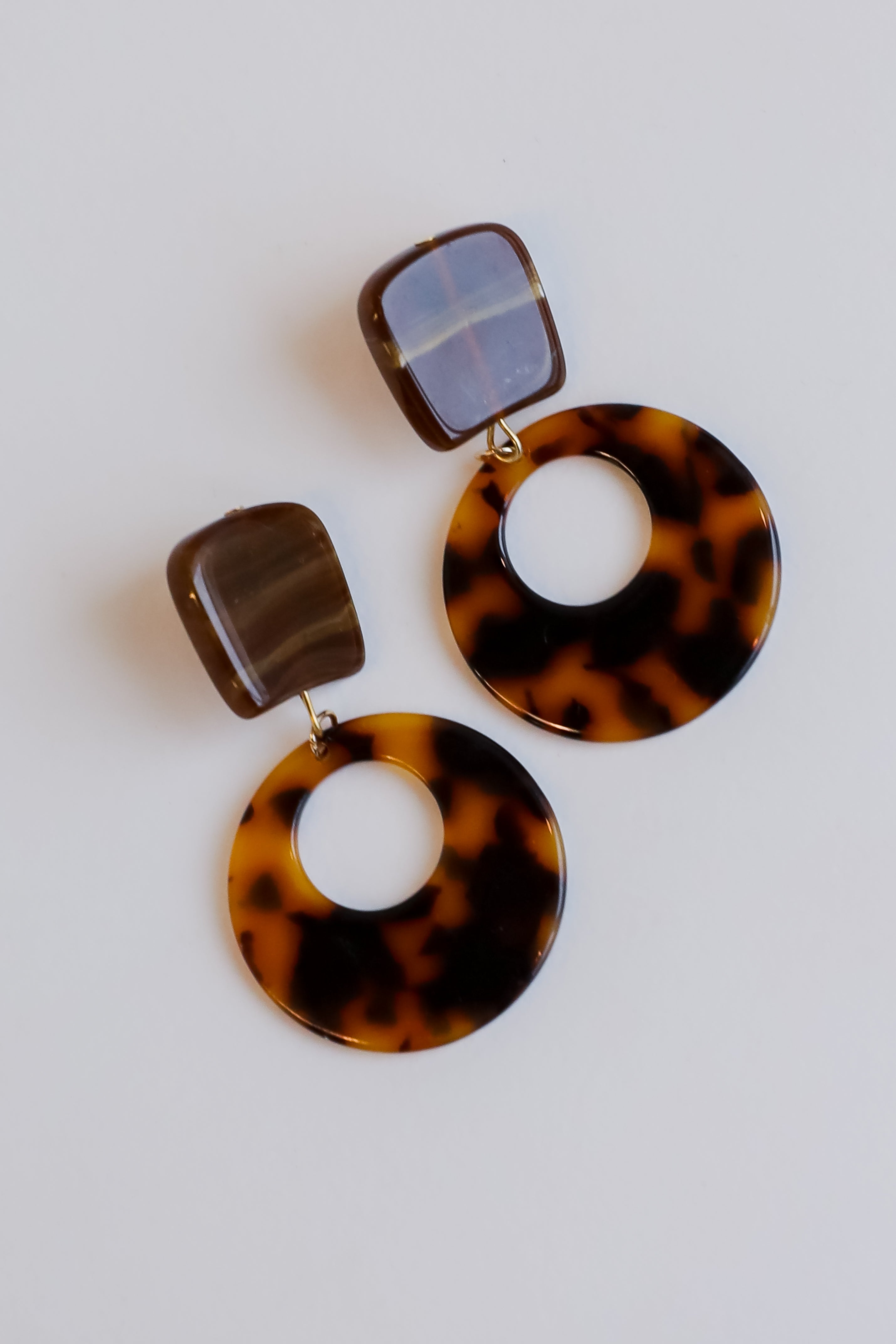 FINAL SALE - Laura Acrylic Drop Earrings