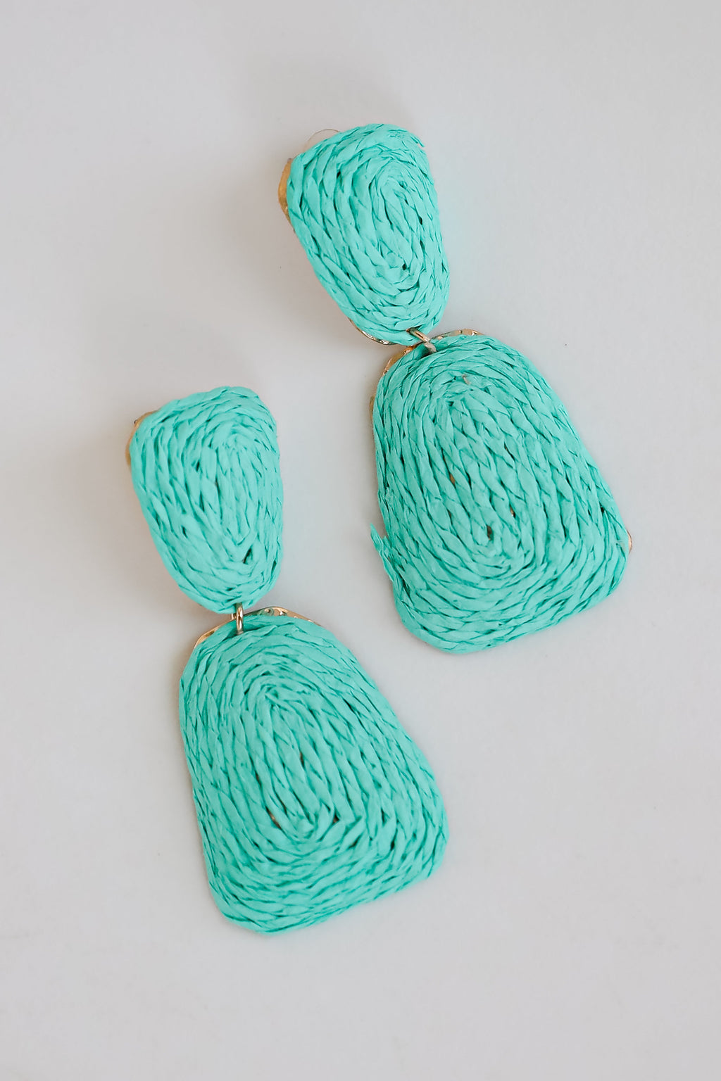 FINAL SALE - Sara Straw Statement Earrings