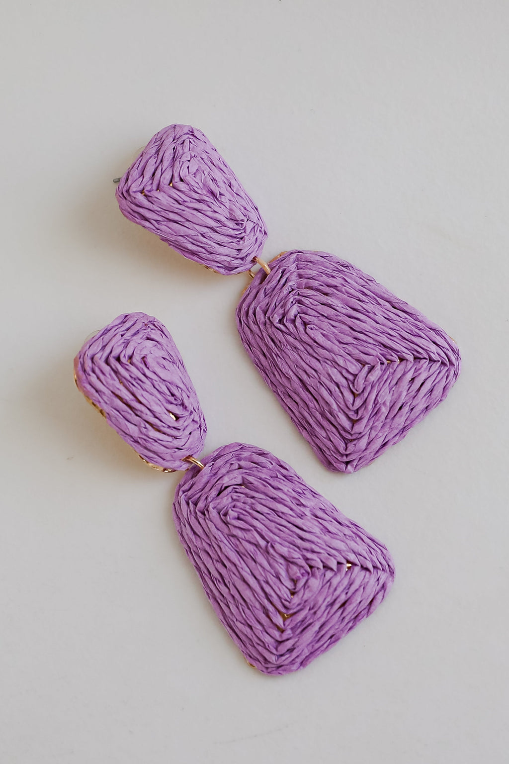 FINAL SALE - Sara Straw Statement Earrings